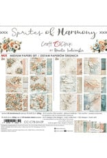 CRAFT O'CLOCK CRAFT O'CLOCK SPRITES OF HARMONY 8x8 MIX PAPER PAD 24 SHEETS