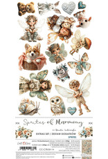 CRAFT O'CLOCK CRAFT O'CLOCK SPRITES OF HARMONY EXTRAS SET - SPRITES 6x12 COLLECTION PACK 18 SHEETS