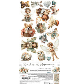 CRAFT O'CLOCK CRAFT O'CLOCK SPRITES OF HARMONY EXTRAS SET - SPRITES 6x12 COLLECTION PACK 18 SHEETS