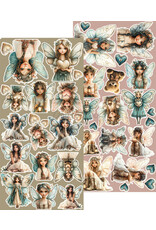 CRAFT O'CLOCK CRAFT O'CLOCK SPRITES OF HARMONY EXTRAS SET - SPRITES 6x12 COLLECTION PACK 18 SHEETS