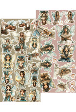 CRAFT O'CLOCK CRAFT O'CLOCK SPRITES OF HARMONY EXTRAS SET - SPRITES 6x12 COLLECTION PACK 18 SHEETS