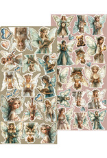 CRAFT O'CLOCK CRAFT O'CLOCK SPRITES OF HARMONY EXTRAS SET - SPRITES 6x12 COLLECTION PACK 18 SHEETS