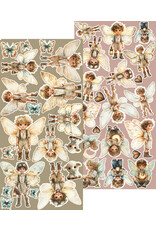 CRAFT O'CLOCK CRAFT O'CLOCK SPRITES OF HARMONY EXTRAS SET - SPRITES 6x12 COLLECTION PACK 18 SHEETS