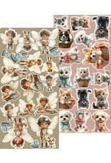 CRAFT O'CLOCK CRAFT O'CLOCK SPRITES OF HARMONY EXTRAS SET - SPRITES 6x12 COLLECTION PACK 18 SHEETS