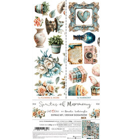 CRAFT O'CLOCK CRAFT O'CLOCK SPRITES OF HARMONY EXTRAS SET - MIX 6x12 COLLECTION PACK 18 SHEETS