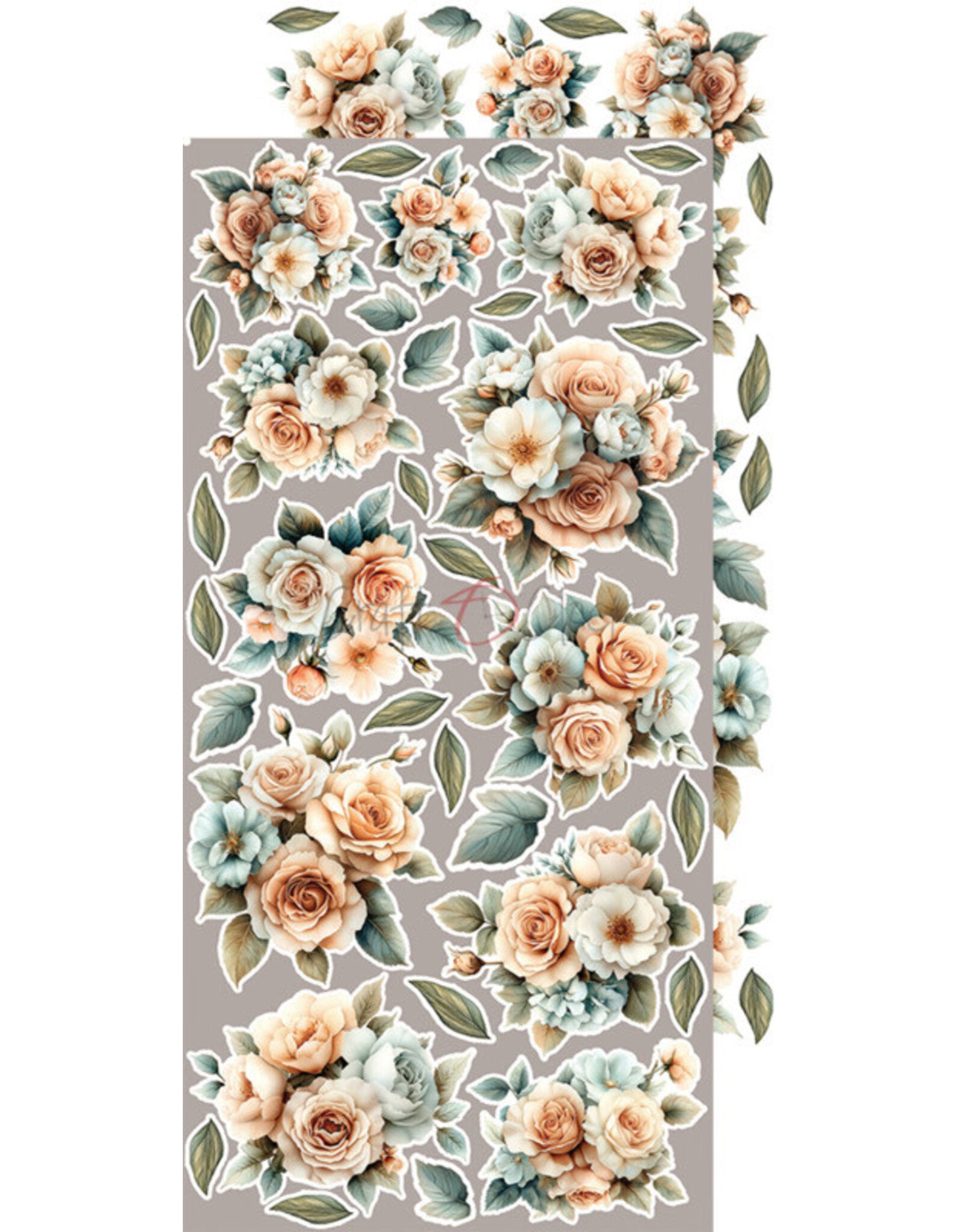 CRAFT O'CLOCK CRAFT O'CLOCK SPRITES OF HARMONY EXTRAS SET - MIX 6x12 COLLECTION PACK 18 SHEETS