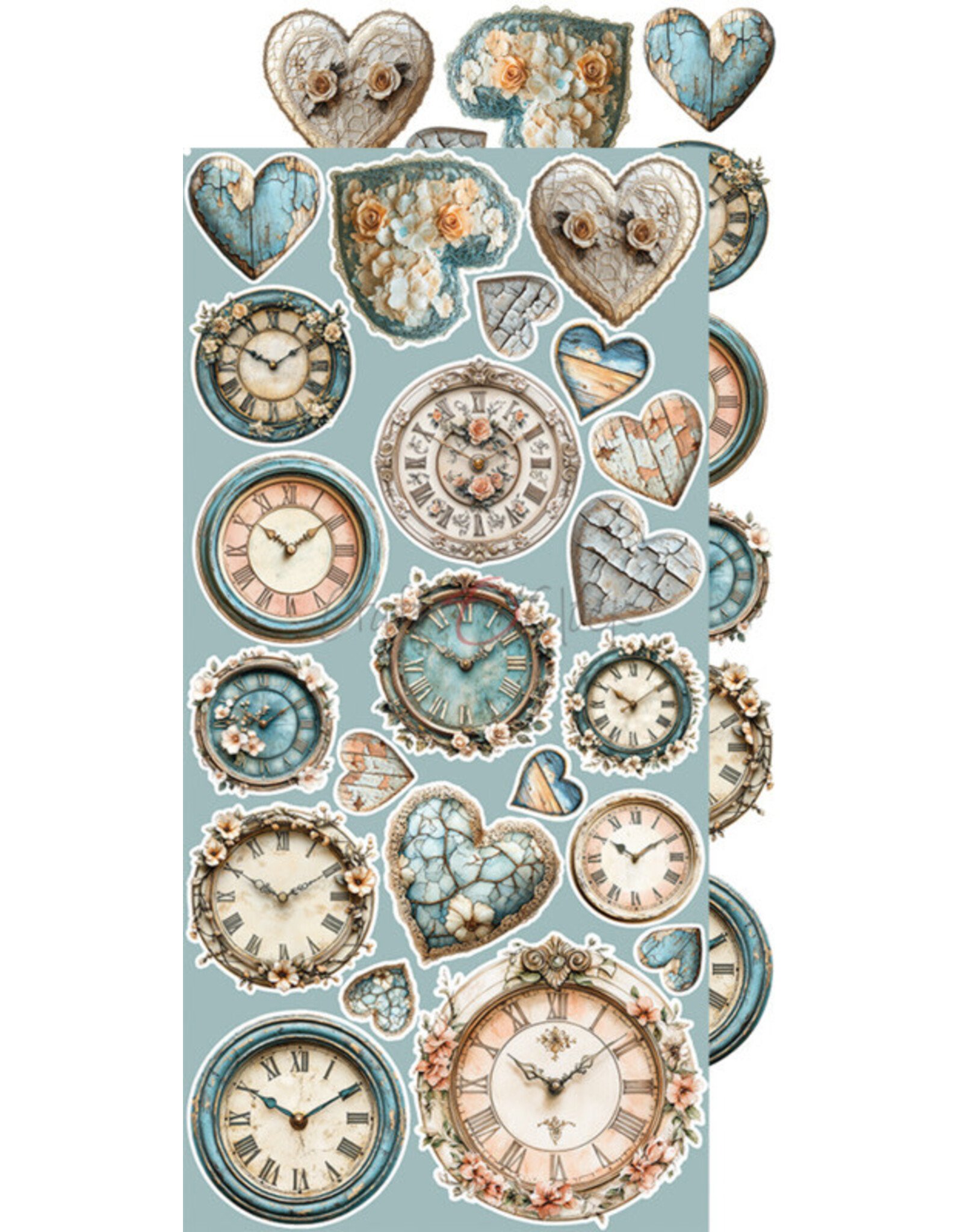 CRAFT O'CLOCK CRAFT O'CLOCK SPRITES OF HARMONY EXTRAS SET - MIX 6x12 COLLECTION PACK 18 SHEETS