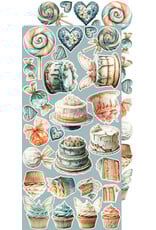 CRAFT O'CLOCK CRAFT O'CLOCK SPRITES OF HARMONY EXTRAS SET - MIX 6x12 COLLECTION PACK 18 SHEETS