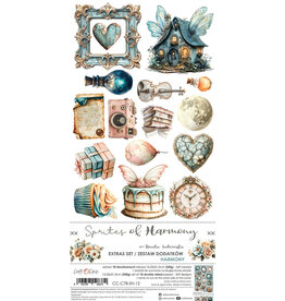 CRAFT O'CLOCK CRAFT O'CLOCK SPRITES OF HARMONY EXTRAS SET - HARMONY 6x12 COLLECTION PACK 18 SHEETS