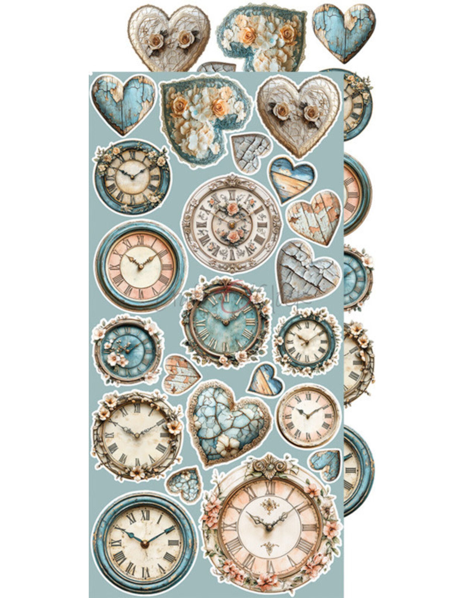 CRAFT O'CLOCK CRAFT O'CLOCK SPRITES OF HARMONY EXTRAS SET - HARMONY 6x12 COLLECTION PACK 18 SHEETS