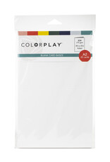 PHOTOPLAY PAPER COLORPLAY BLANK CARD BASES A2 20PK