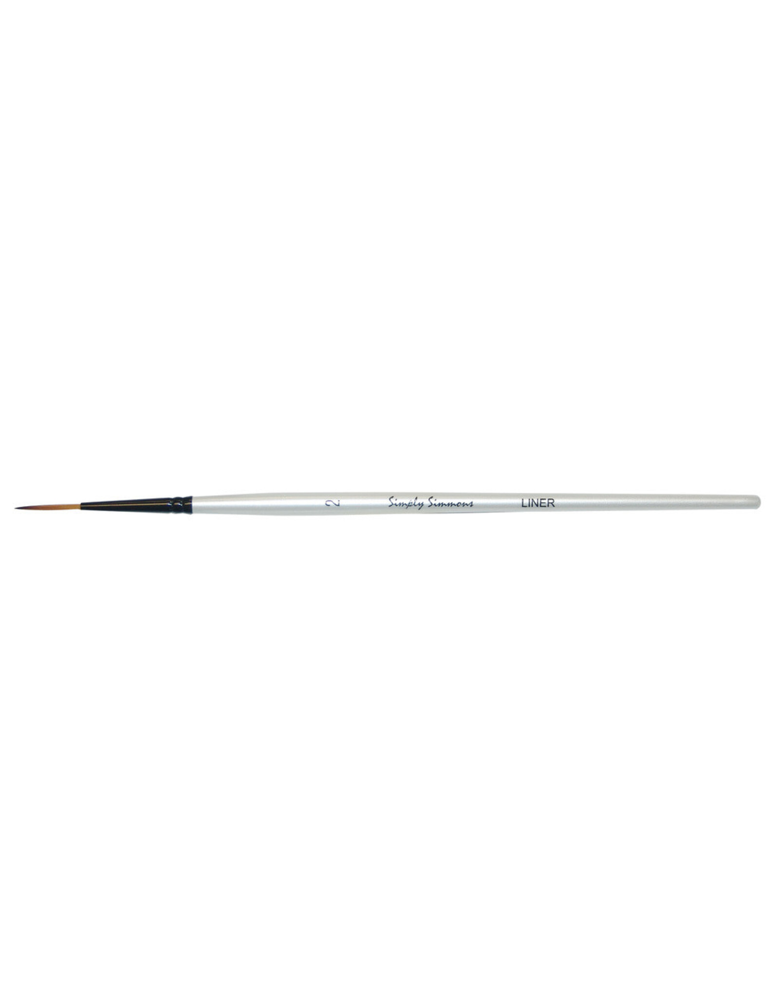 SIMPLY SIMMONS SIMPLY SIMMONS LINER-2 SHORT-HANDLE BRUSH