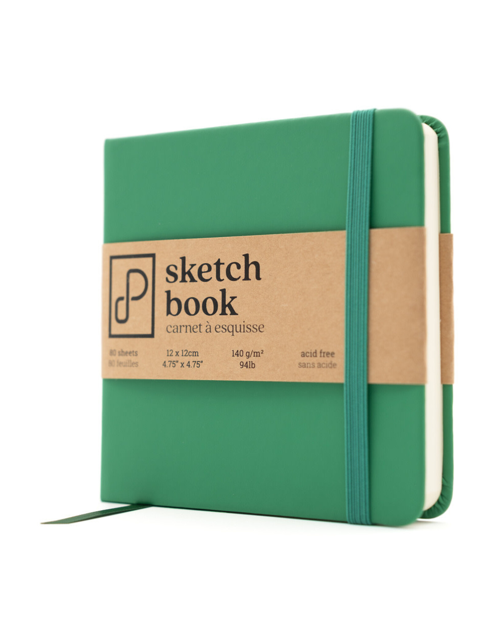 PRISM STUDIO PRISM STUDIO SKETCHBOOK CYPRESS GREEN 12CMx12CM