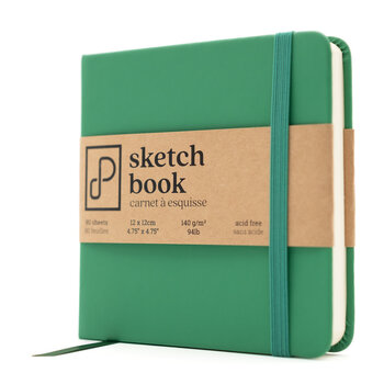 PRISM STUDIO PRISM STUDIO SKETCHBOOK CYPRESS GREEN 12CMx12CM