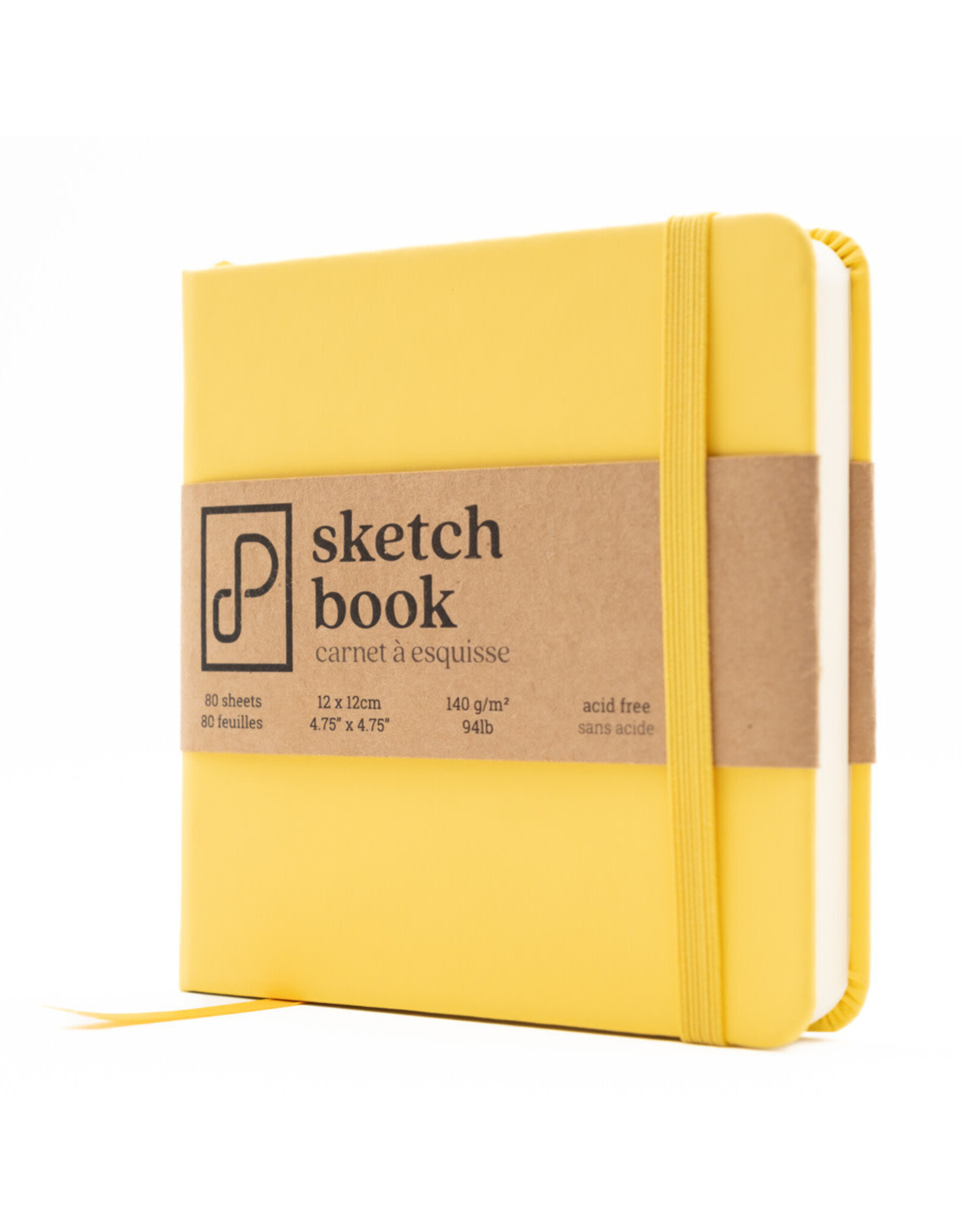 PRISM STUDIO PRISM STUDIO SKETCHBOOK GRAFFITI YELLOW 12CMx12CM