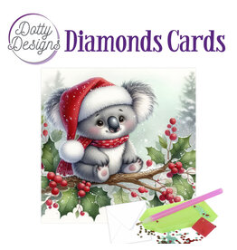 FIND IT FIND IT DOTTY DESIGNS CHRISTMAS KOALA DIAMOND CARD KIT
