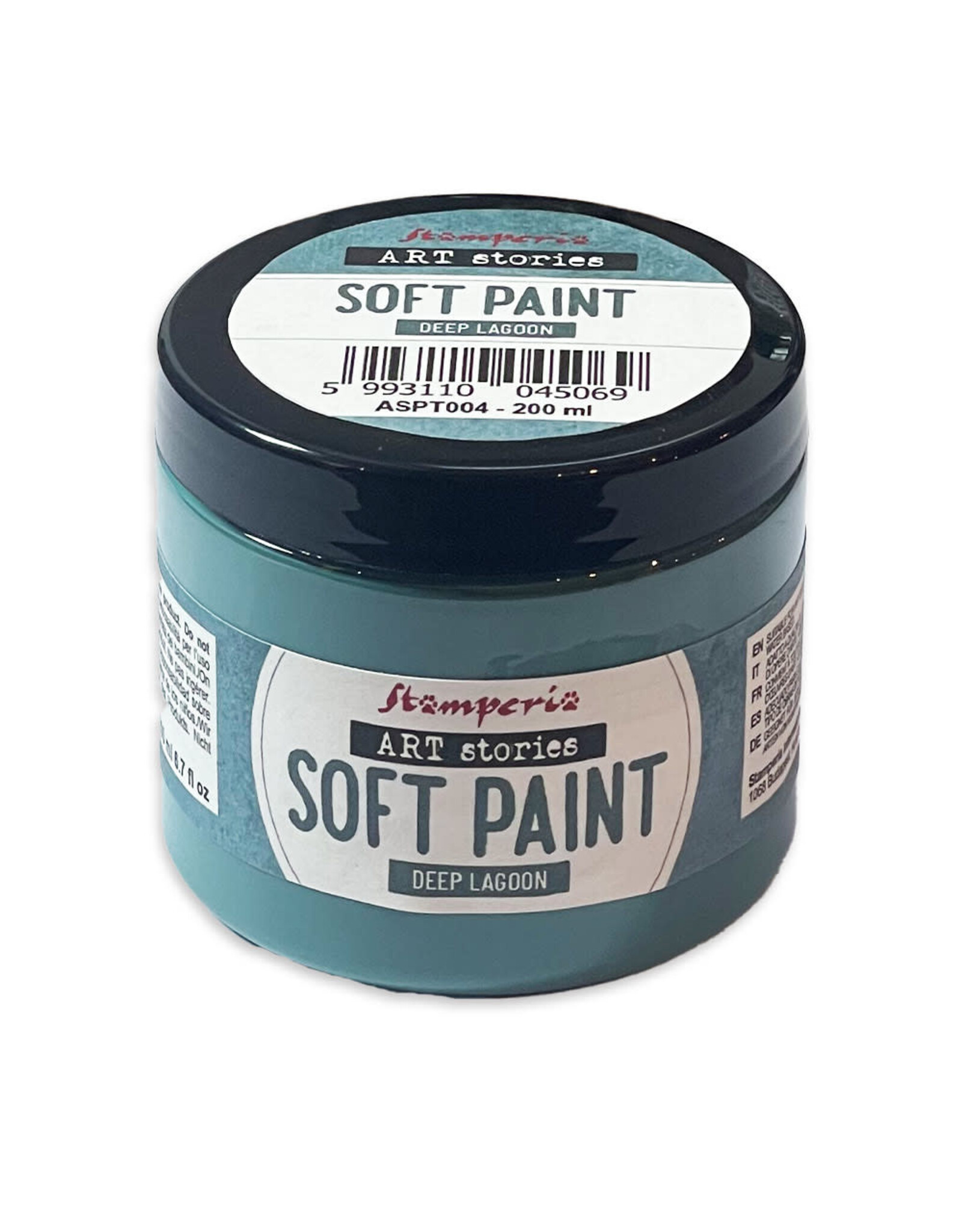 STAMPERIA STAMPERIA SOFT PAINT DEEP LAGOON 200ml