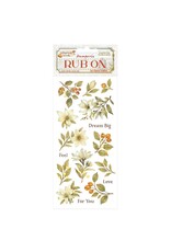 STAMPERIA STAMPERIA WHISPERING WOODS MAGNOLIA RUB-ON