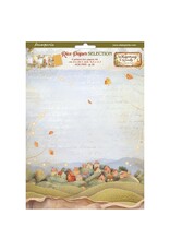 STAMPERIA STAMPERIA WHISPERING WOODS ASSORTED A4 RICE PAPER 6/PK