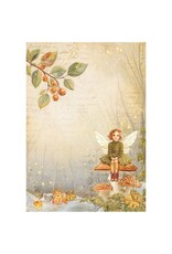 STAMPERIA STAMPERIA WHISPERING WOODS ASSORTED A4 RICE PAPER 6/PK