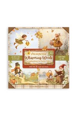 STAMPERIA STAMPERIA WHISPERING WOODS MAXI PAD 12x12 PAPER PACK 22 SHEETS
