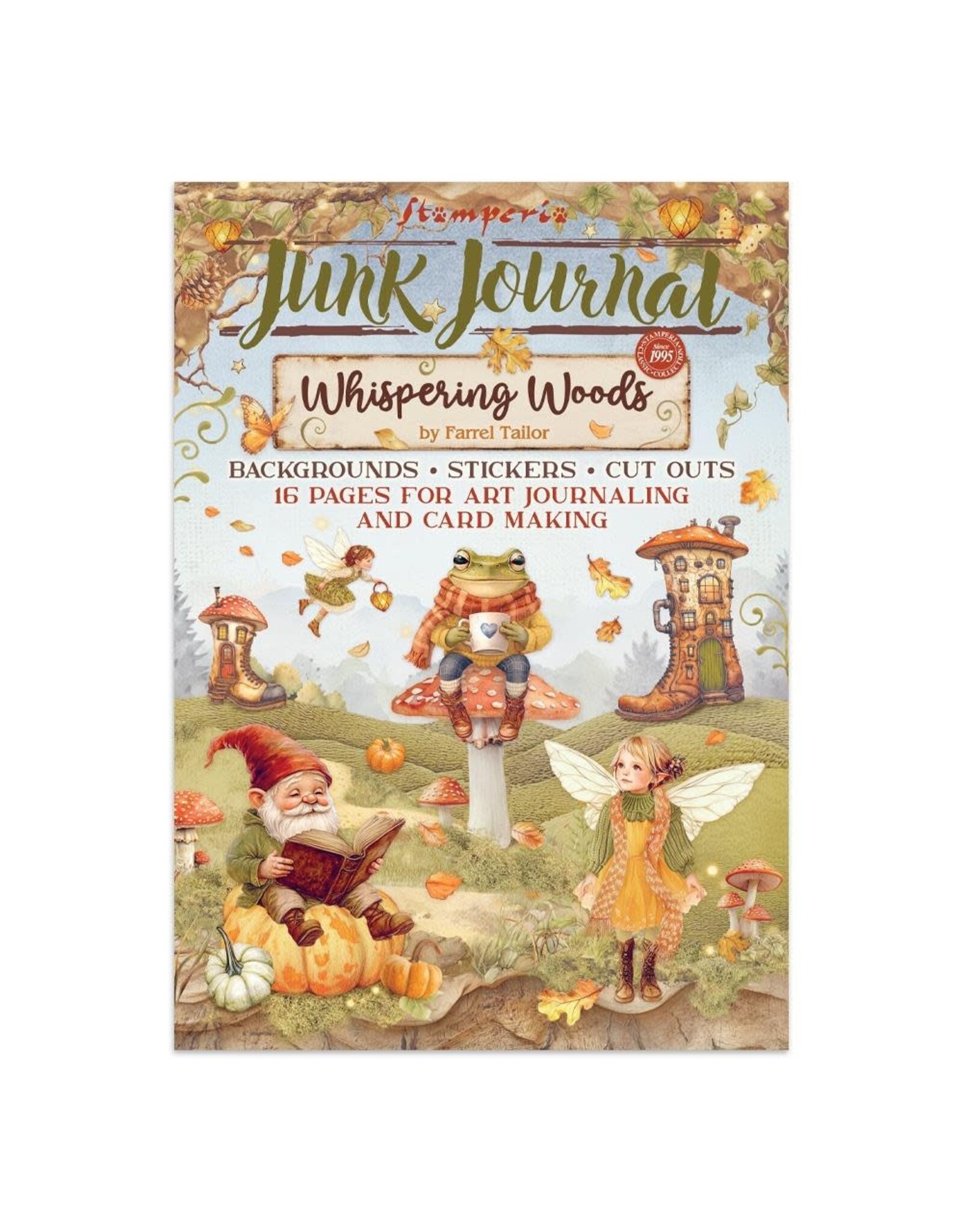 STAMPERIA STAMPERIA WHISPERING WOODS JUNK JOURNAL