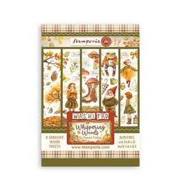 STAMPERIA STAMPERIA WHISPERING WOODS A5 WASHI PAD