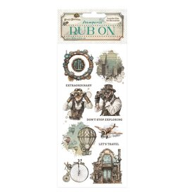 STAMPERIA STAMPERIA VOYAGES FANTASTIQUES MECHANICAL WONDERS RUB-ON