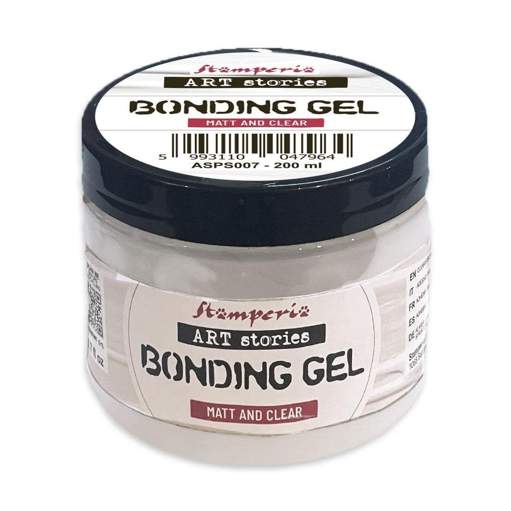 STAMPERIA STAMPERIA ART STORIES BONDING GEL MATT AND CLEAR 200ml