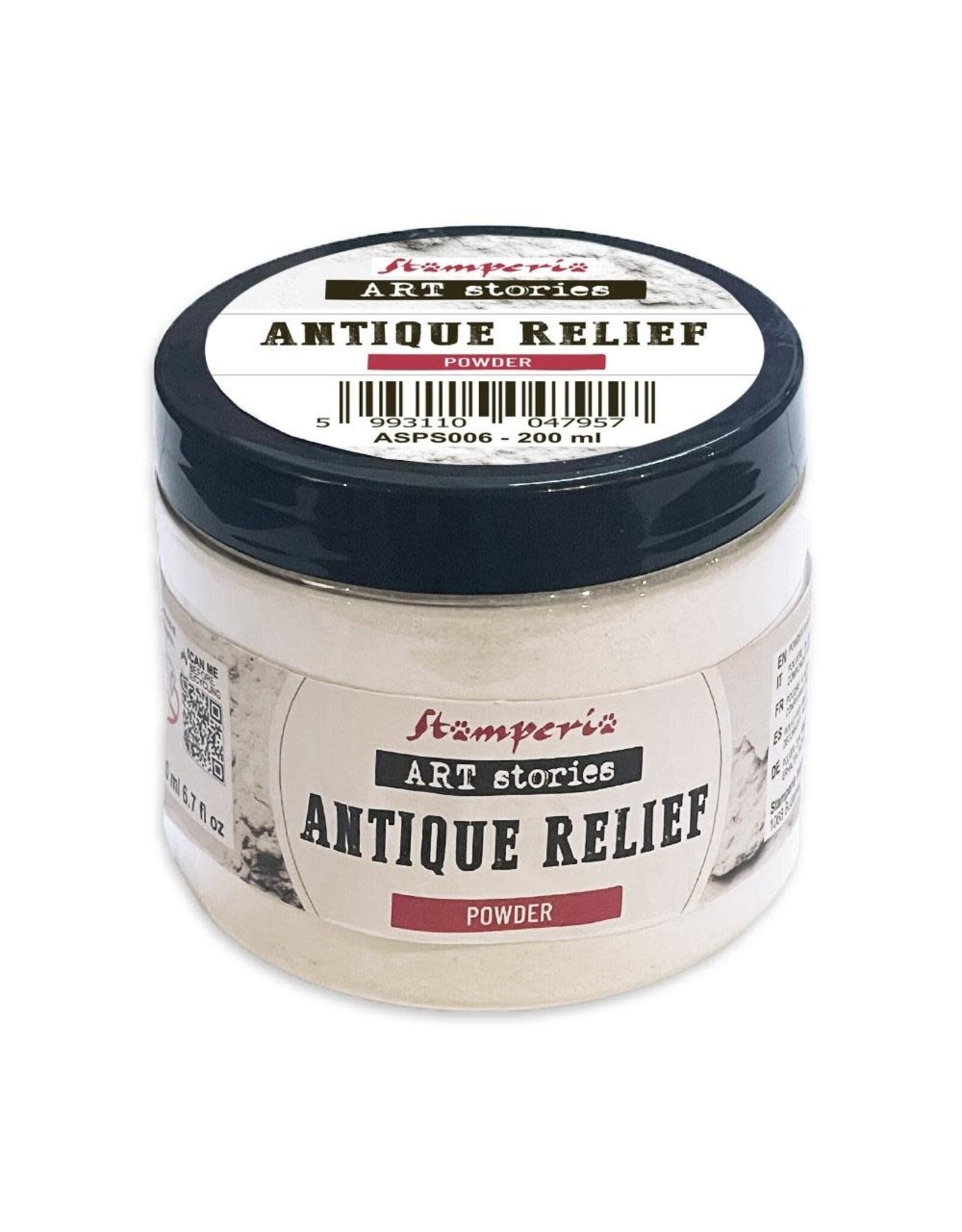 STAMPERIA STAMPERIA ART STORIES ANTIQUE RELIEF POWDER 200ml