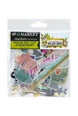 49 AND MARKET 49 AND MARKET CURIOSITIES IN WILLOW GROVE ASSORTED DIE-CUTS 107/PK