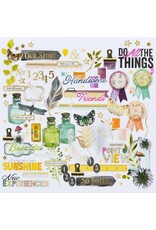 49 AND MARKET 49 AND MARKET CURIOSITIES IN WILLOW GROVE ASSORTED DIE-CUTS 107/PK
