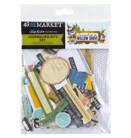 49 AND MARKET 49 AND MARKET CURIOSITIES IN WILLOW GROVE JOURNALING EPHEMERA BITS 100 PIECES