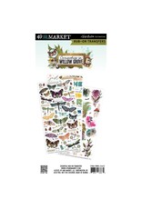 49 AND MARKET 49 AND MARKET CURIOSITIES IN WILLOW GROVE ESSENTIAL 6x12 RUB-ON TRANSFER SET 3/PK