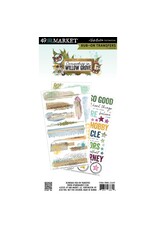 49 AND MARKET 49 AND MARKET CURIOSITIES IN WILLOW GROVE BLENDABLE 6x12 RUB-ON TRANSFER SET 3/PK