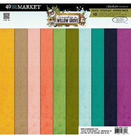49 AND MARKET 49 AND MARKET CURIOSITIES IN WILLOW GROVE STAPLES 12x12 COLLECTION PACK