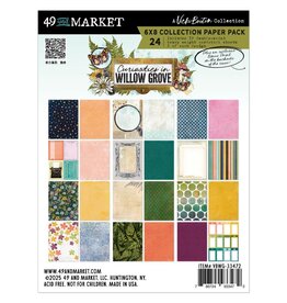 49 AND MARKET 49 AND MARKET CURIOSITIES IN WILLOW GROVE 6x8 COLLECTION PACK 24 SHEETS