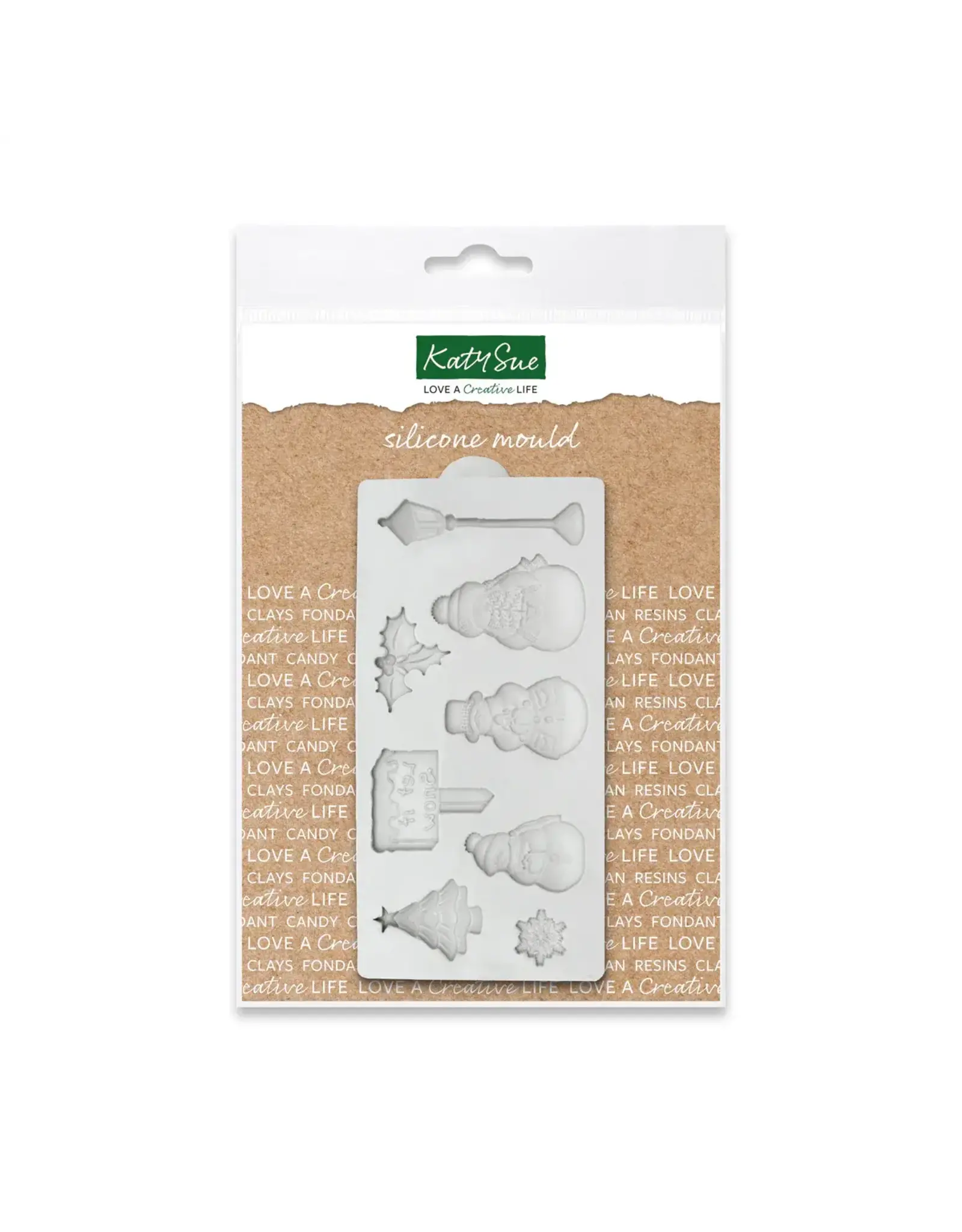 KATY SUE KATY SUE LET IT SNOW SILICONE MOULD