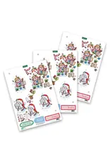 KATY SUE KATY SUE JOLLY SNOWMEN & BIRDS DIE CUT 3D DECOUPAGE 3/PK