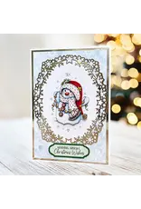 KATY SUE KATY SUE JOLLY SNOWMEN & BIRDS DIE CUT 3D DECOUPAGE 3/PK