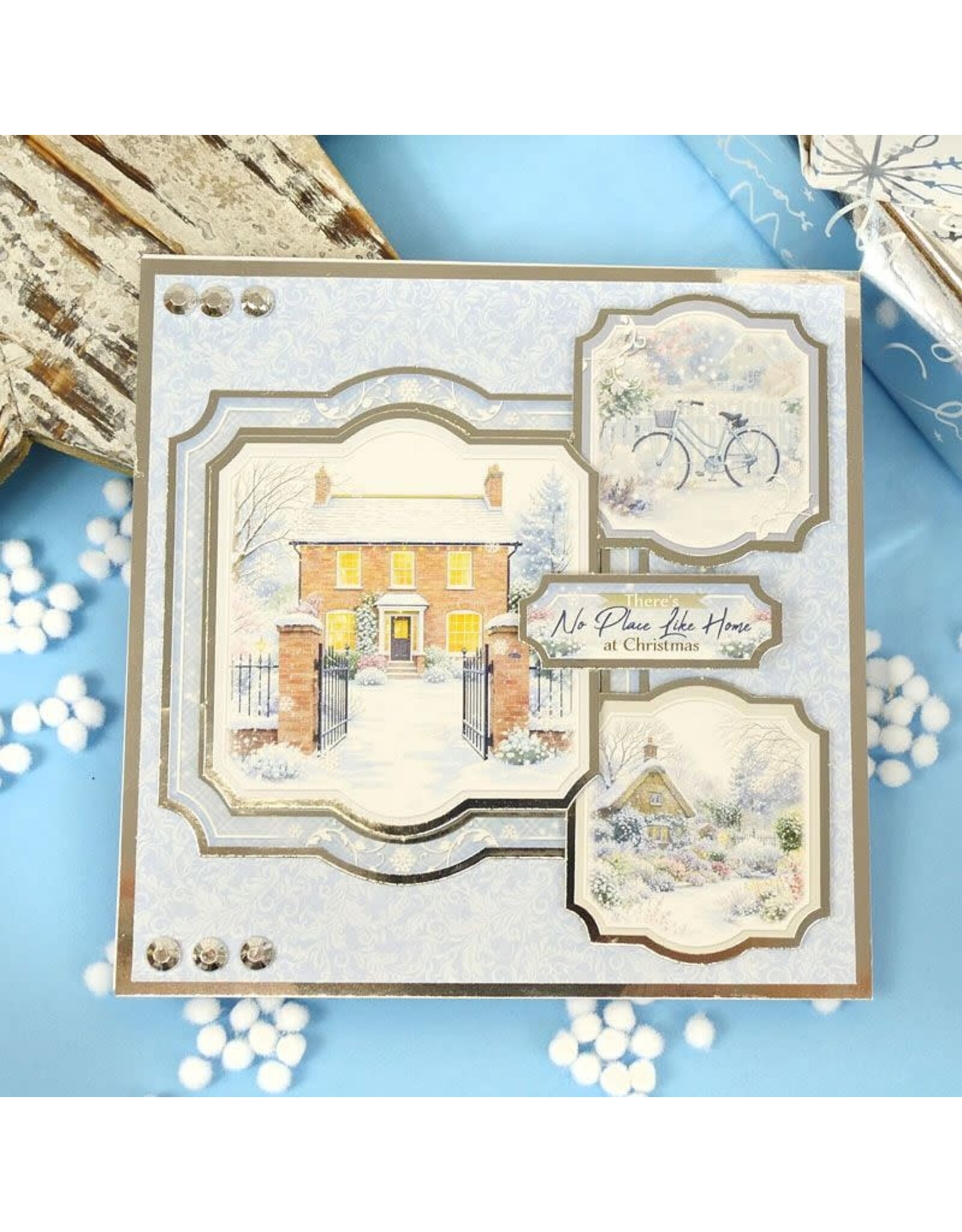 HUNKYDORY CRAFTS LTD. HUNKYDORY IN THE WINTER GARDEN CRAFTY STASH PADS