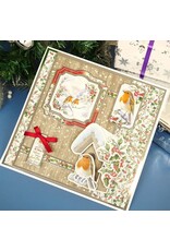 HUNKYDORY CRAFTS LTD. HUNKYDORY IN THE WINTER GARDEN CRAFTY STASH PADS