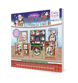 HUNKYDORY CRAFTS LTD. HUNKYDORY SANTA CLAUS IS COMING TO TOWN CRAFTY STASH PADS