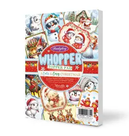 HUNKYDORY CRAFTS LTD. HUNKYDORY A CUTE & COSY CHRISTMAS WHOPPER TOPPER PAD