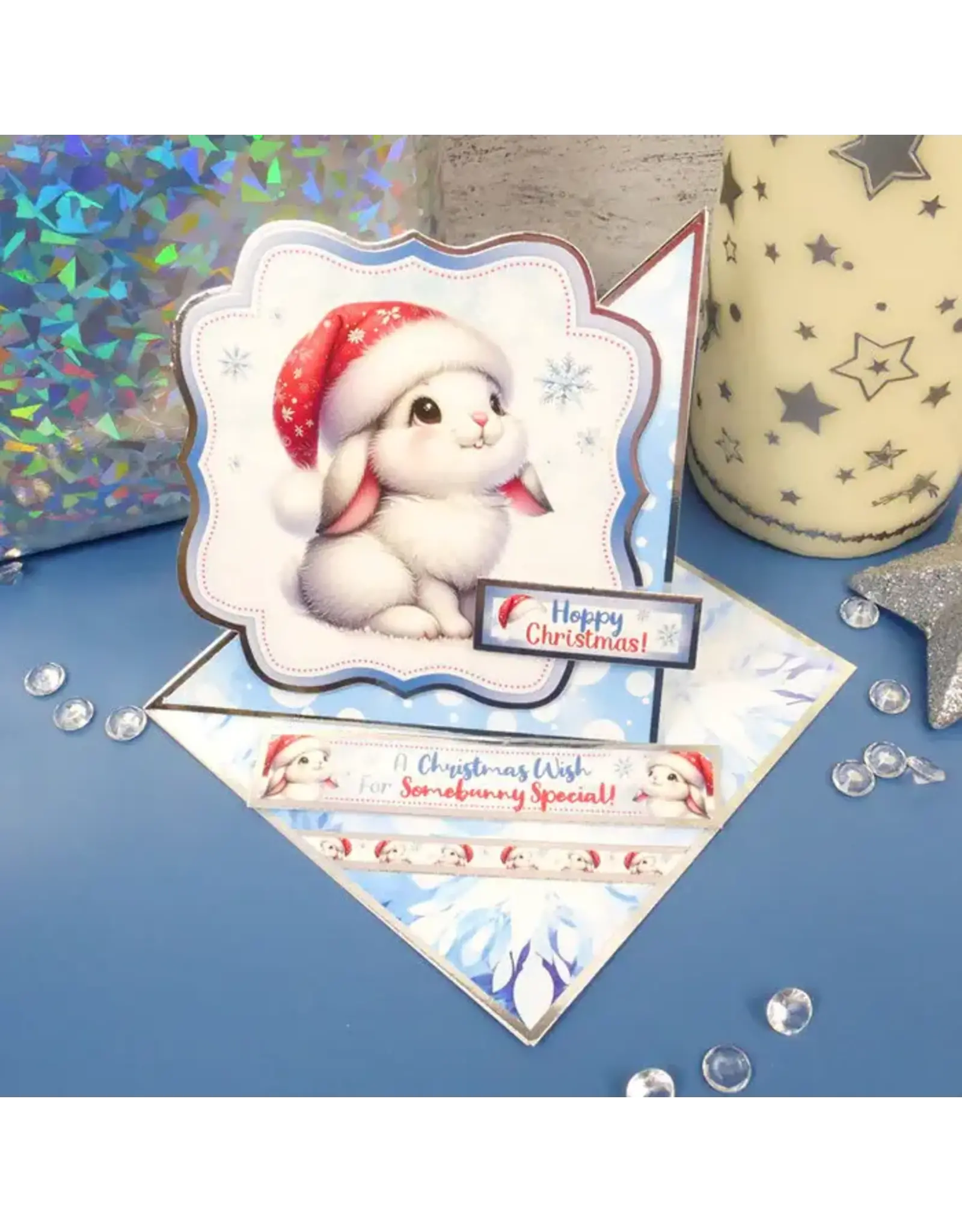 HUNKYDORY CRAFTS LTD. HUNKYDORY A CUTE & COSY CHRISTMAS WHOPPER TOPPER PAD