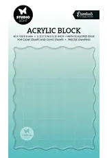 STUDIOLIGHT STUDIOLIGHT ESSENTIALS 80MMx100MM ACRYLIC BLOCK WITH GRID