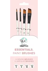STUDIOLIGHT STUDIOLIGHT CREATIVE CRAFTLAB ESSENTIALS BRUSHES 4/PK