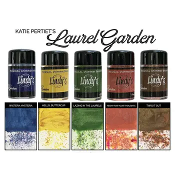 LINDY’S STAMP GANG LINDY'S STAMP GANG KATIE PERTIET'S LAUREL GARDEN MAGICAL SHAKER 2.0 SET
