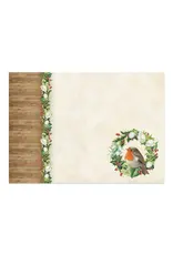 HUNKYDORY CRAFTS LTD. HUNKYDORY A MERRY LITTLE CHRISTMAS WHEN ROBINS APPEAR DECO-LARGE SET