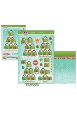 HUNKYDORY CRAFTS LTD. HUNKYDORY A MERRY LITTLE CHRISTMAS PENGUIN TREE DECO-LARGE SET